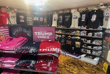 Shirts and Apparel at Trump Store Shirts and Apparel at Trump Store